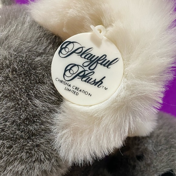 KOALA BEAR FAMILY VINTAGE 80s CHRISMA PLAYFUL PLUSH w/TAGS MOM & BABY KOALA BEAR - Picture 12 of 15